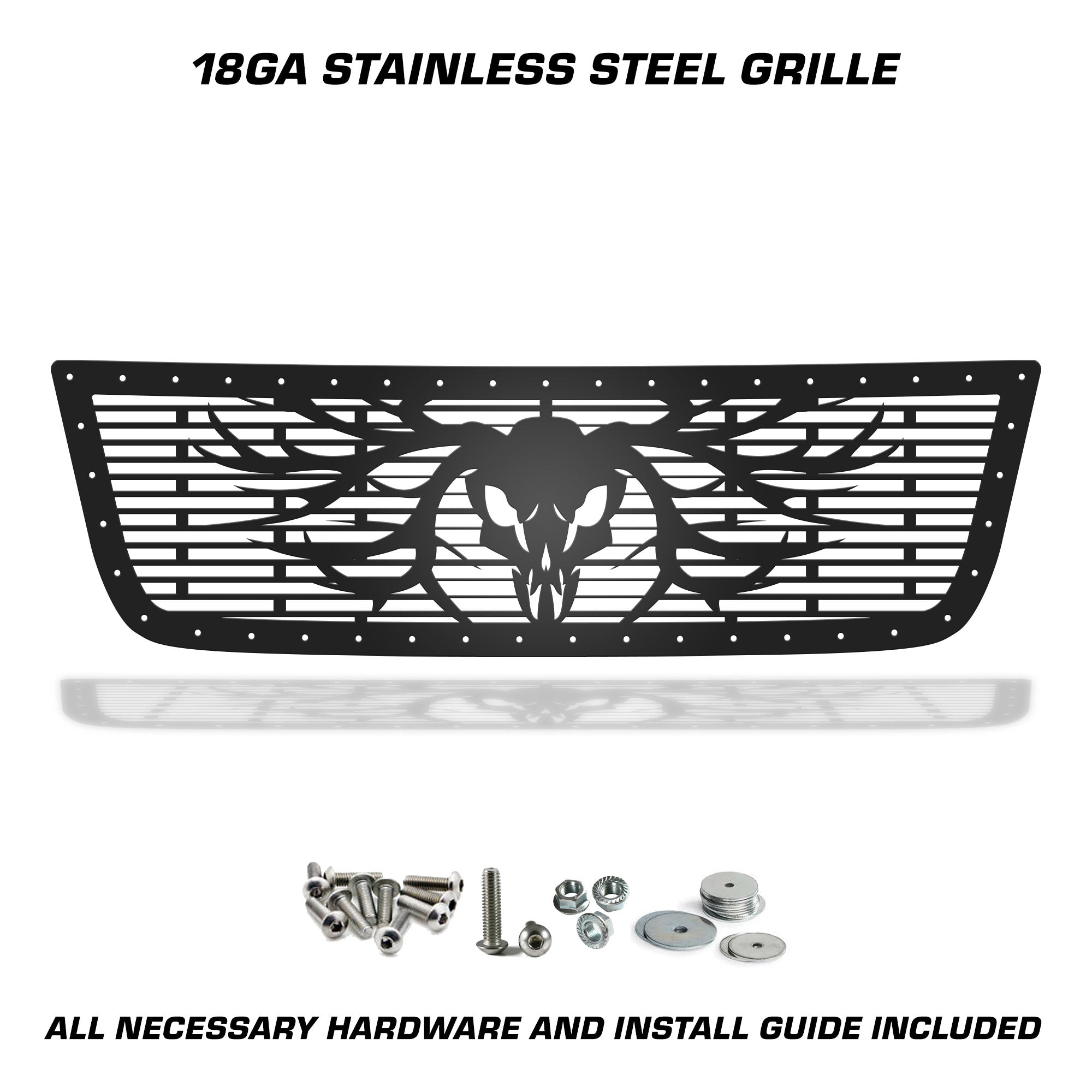 GMC, Chevy, Sierra, Silverado, 1500, Grilles, Truck Grilles, Truck, Grille, Grill, 300 Industries, Powder Coat, Aftermarket Accessories