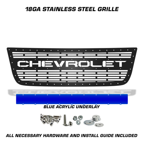 GMC, Chevy, Sierra, Silverado, 1500, Grilles, Truck Grilles, Truck, Grille, Grill, 300 Industries, Powder Coat, Aftermarket Accessories