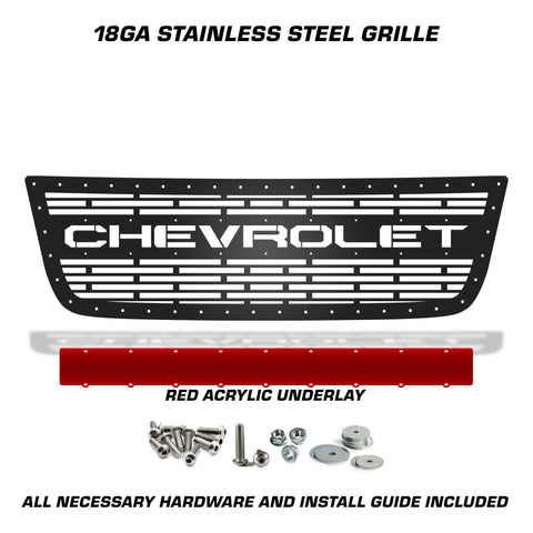 GMC, Chevy, Sierra, Silverado, 1500, Grilles, Truck Grilles, Truck, Grille, Grill, 300 Industries, Powder Coat, Aftermarket Accessories