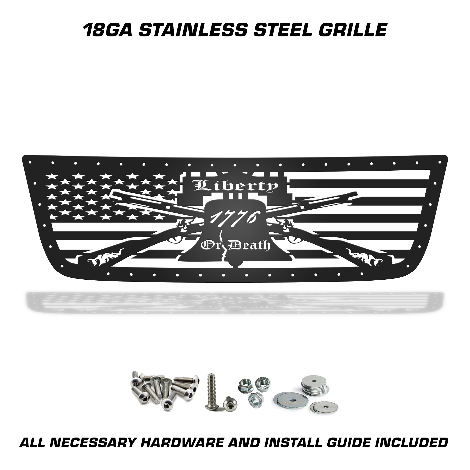 GMC, Chevy, Sierra, Silverado, 1500, Grilles, Truck Grilles, Truck, Grille, Grill, 300 Industries, Powder Coat, Aftermarket Accessories