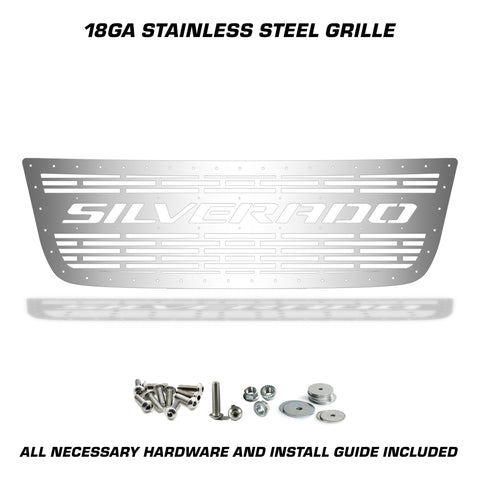 GMC, Chevy, Sierra, Silverado, 1500, Grilles, Truck Grilles, Truck, Grille, Grill, 300 Industries, Powder Coat, Aftermarket Accessories