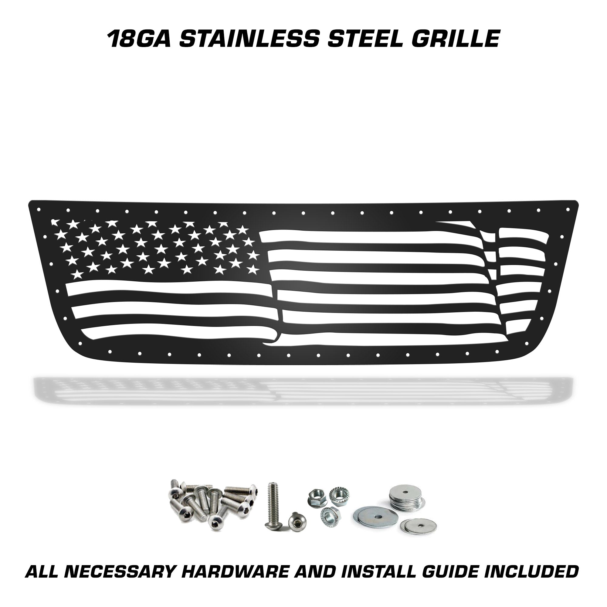 GMC, Chevy, Sierra, Silverado, 1500, Grilles, Truck Grilles, Truck, Grille, Grill, 300 Industries, Powder Coat, Aftermarket Accessories