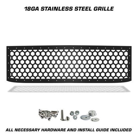 GMC, Chevy, Sierra, Silverado, 2500, 3500, Grilles, Truck Grilles, Truck, Grille, Grill, 300 Industries, Powder Coat, Aftermarket Accessories