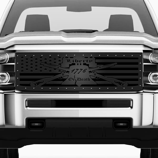 GMC, Chevy, Sierra, Silverado, 2500, 3500, Grilles, Truck Grilles, Truck, Grille, Grill, 300 Industries, Powder Coat, Aftermarket Accessories