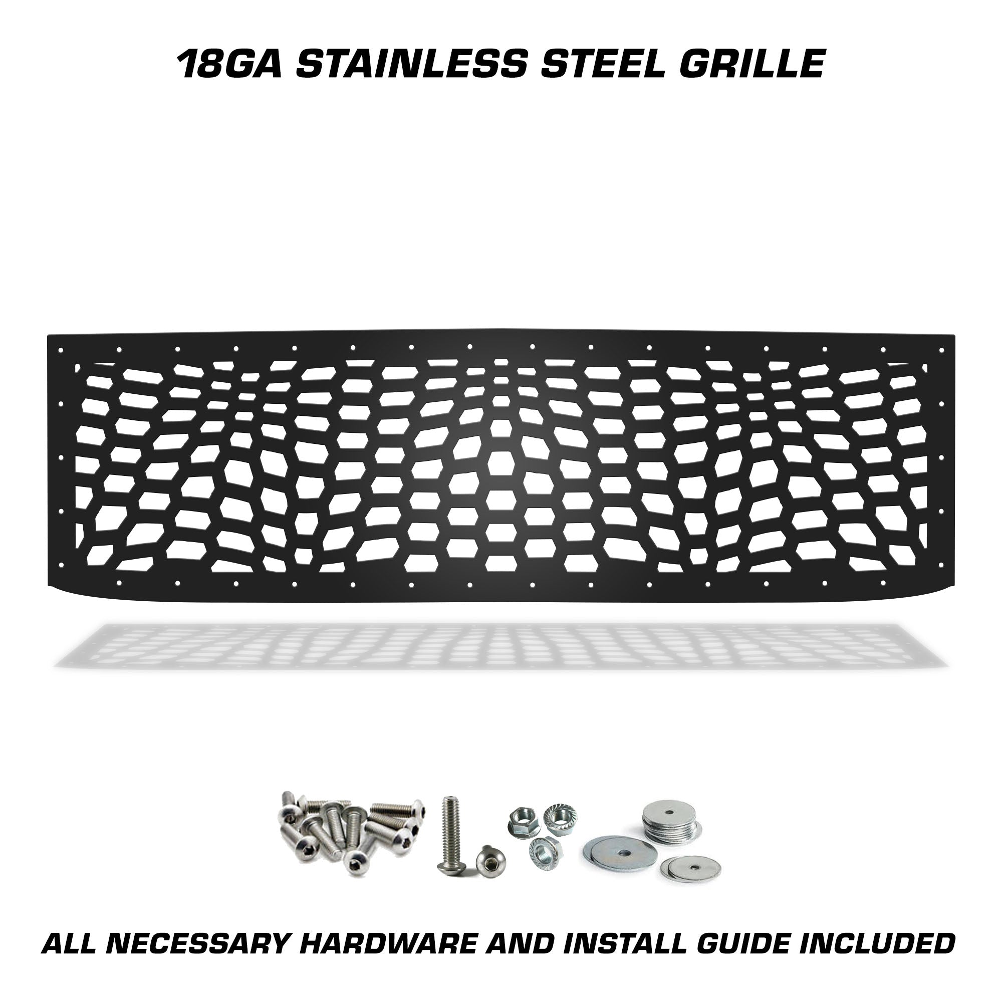 GMC, Chevy, Sierra, Silverado, 2500, 3500, Grilles, Truck Grilles, Truck, Grille, Grill, 300 Industries, Powder Coat, Aftermarket Accessories