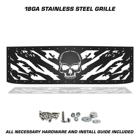 1 Piece Steel Grille for Chevy Silverado 2015-2019 - NIGHTMARE