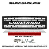 GMC, Chevy, Sierra, Silverado, 2500, 3500, Grilles, Truck Grilles, Truck, Grille, Grill, 300 Industries, Powder Coat, Aftermarket Accessories