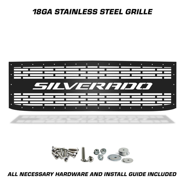 GMC, Chevy, Sierra, Silverado, 2500, 3500, Grilles, Truck Grilles, Truck, Grille, Grill, 300 Industries, Powder Coat, Aftermarket Accessories