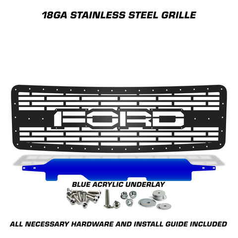 Ford, Raptor, SVT, Grilles, Truck Grilles, Truck, Grille, Grill, 300 Industries, Powder Coat, Aftermarket Accessories