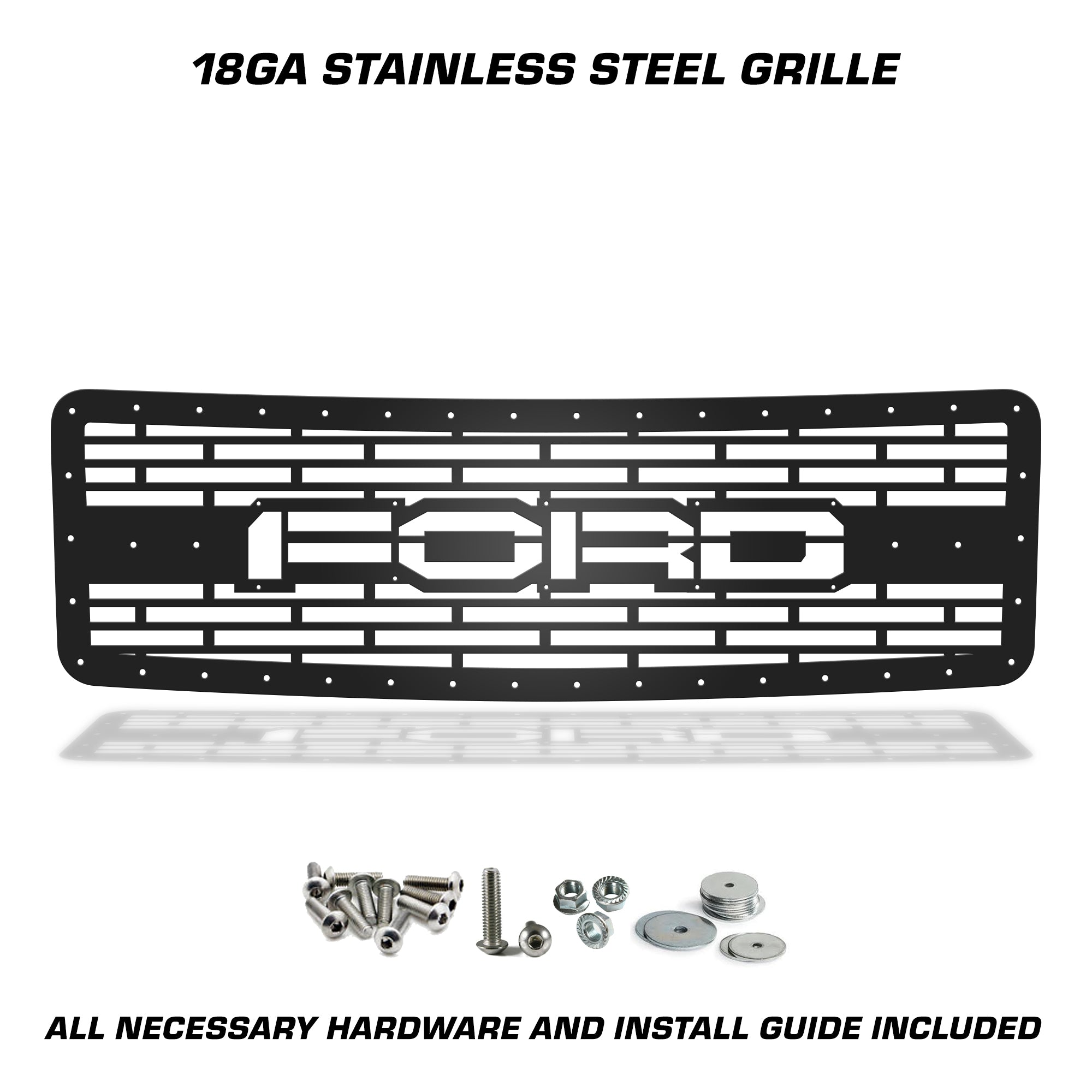 Ford, Raptor, SVT, Grilles, Truck Grilles, Truck, Grille, Grill, 300 Industries, Powder Coat, Aftermarket Accessories