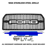 Ford, Raptor, SVT, Grilles, Truck Grilles, Truck, Grille, Grill, 300 Industries, Powder Coat, Aftermarket Accessories