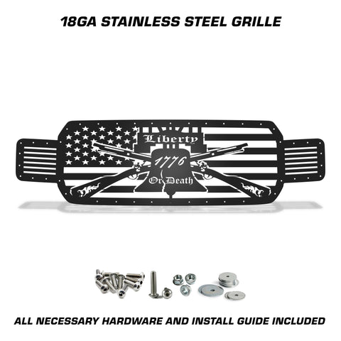 1 Piece Steel Grille for Ford F150 2018-2020 - LIBERTY OR DEATH