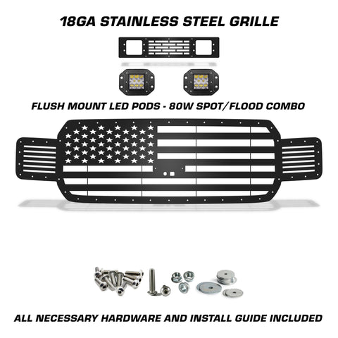 Ford, Raptor, SVT, Grilles, Truck Grilles, Truck, Grille, Grill, 300 Industries, Powder Coat, Aftermarket Accessories