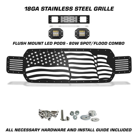 Ford, Raptor, SVT, Grilles, Truck Grilles, Truck, Grille, Grill, 300 Industries, Powder Coat, Aftermarket Accessories