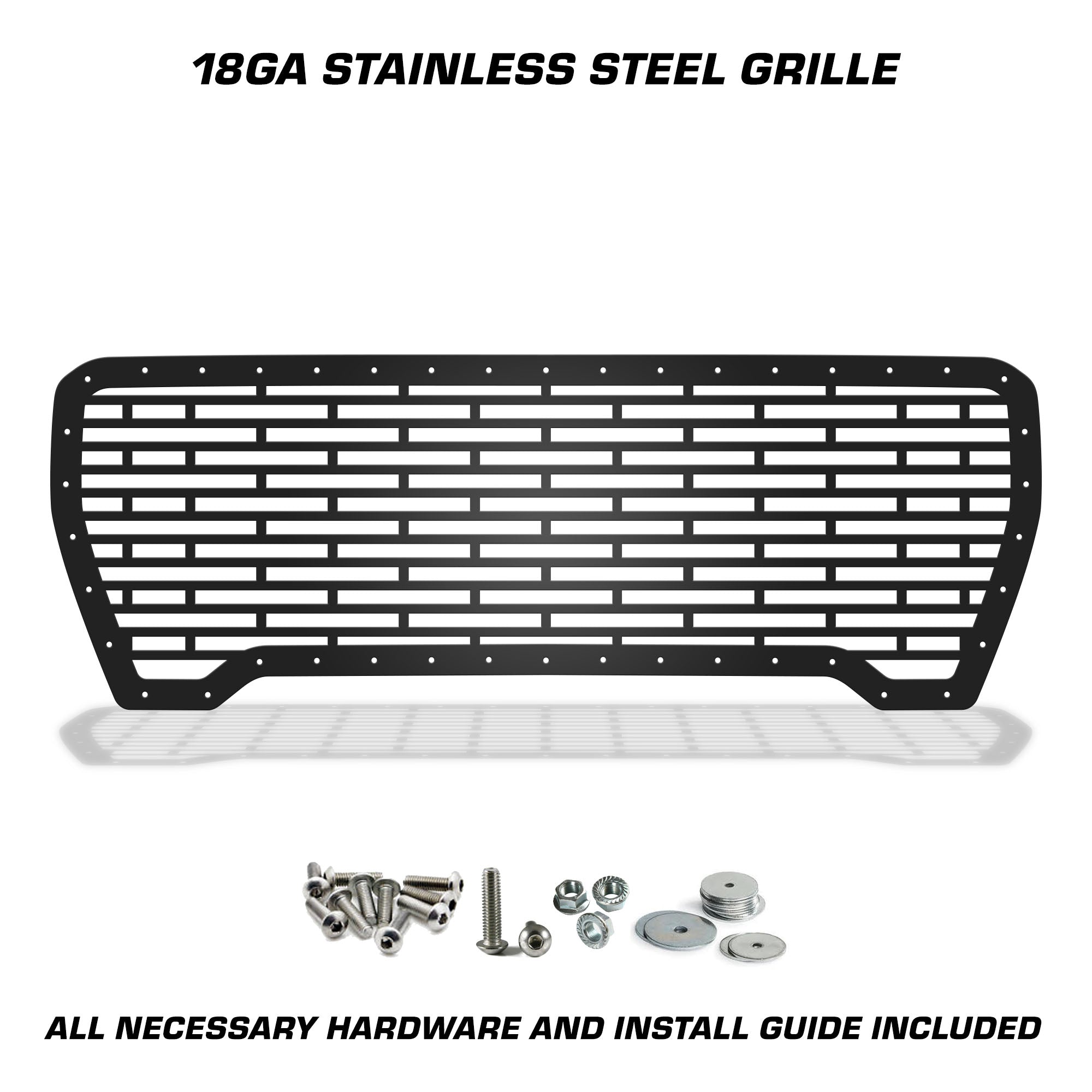 GMC, Sierra, 1500, Grilles, Truck Grilles, Truck, Grille, Grill, 300 Industries, Powder Coat, Aftermarket Accessories