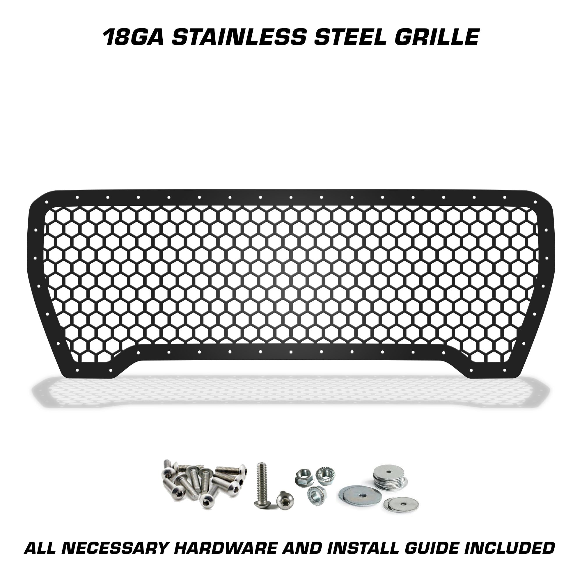 GMC, Sierra, 1500, Grilles, Truck Grilles, Truck, Grille, Grill, 300 Industries, Powder Coat, Aftermarket Accessories