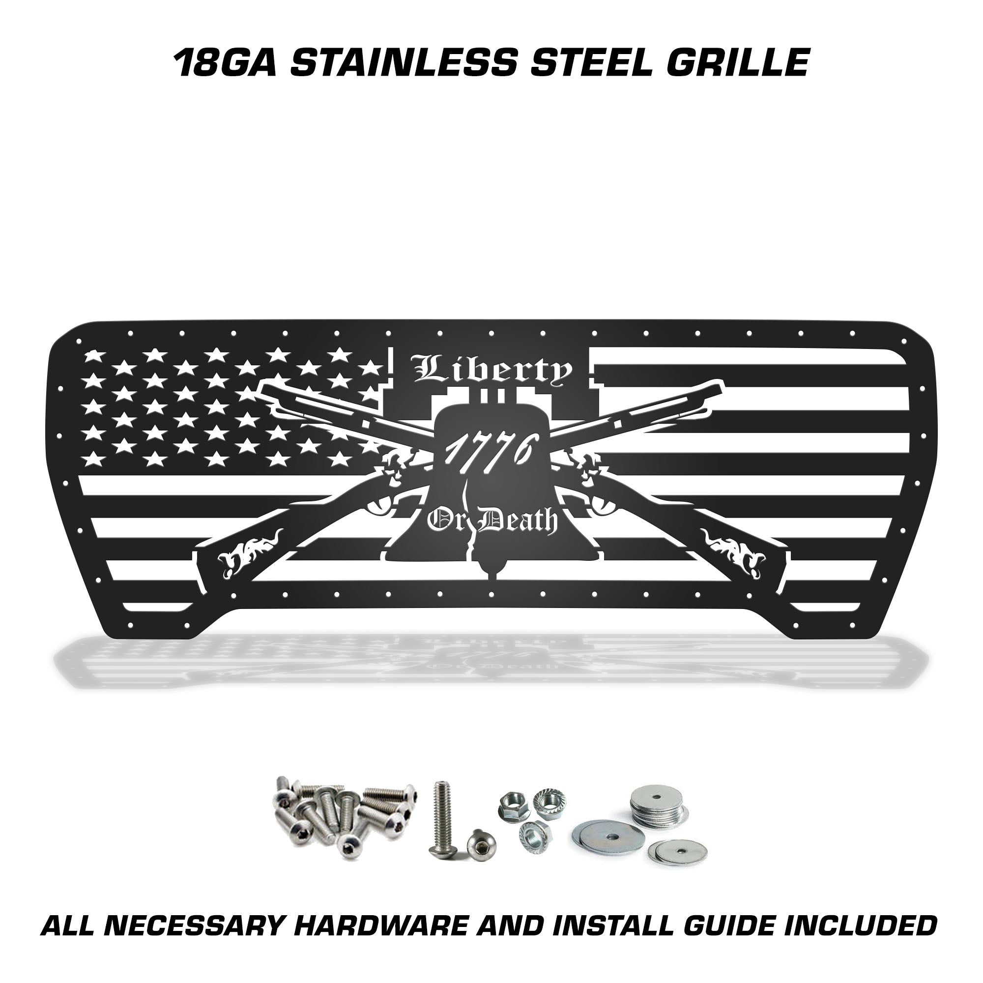 GMC, Sierra, 1500, Grilles, Truck Grilles, Truck, Grille, Grill, 300 Industries, Powder Coat, Aftermarket Accessories