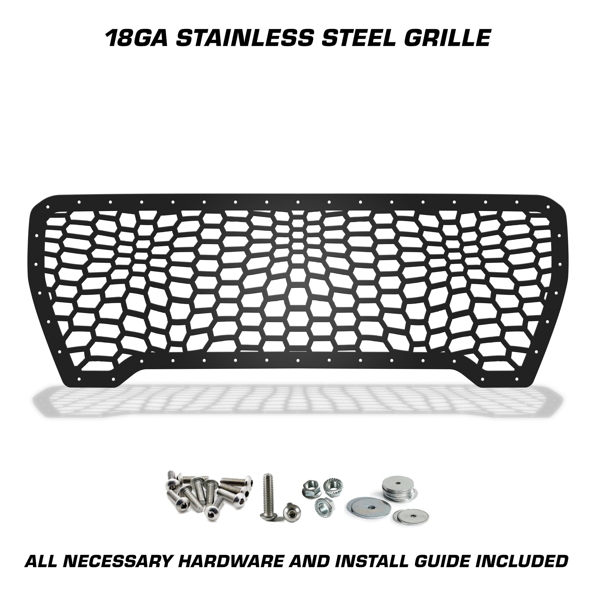 GMC, Sierra, 1500, Grilles, Truck Grilles, Truck, Grille, Grill, 300 Industries, Powder Coat, Aftermarket Accessories