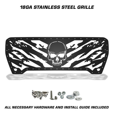 1 Piece Steel Grille for GMC Sierra 2019-2021 - NIGHTMARE