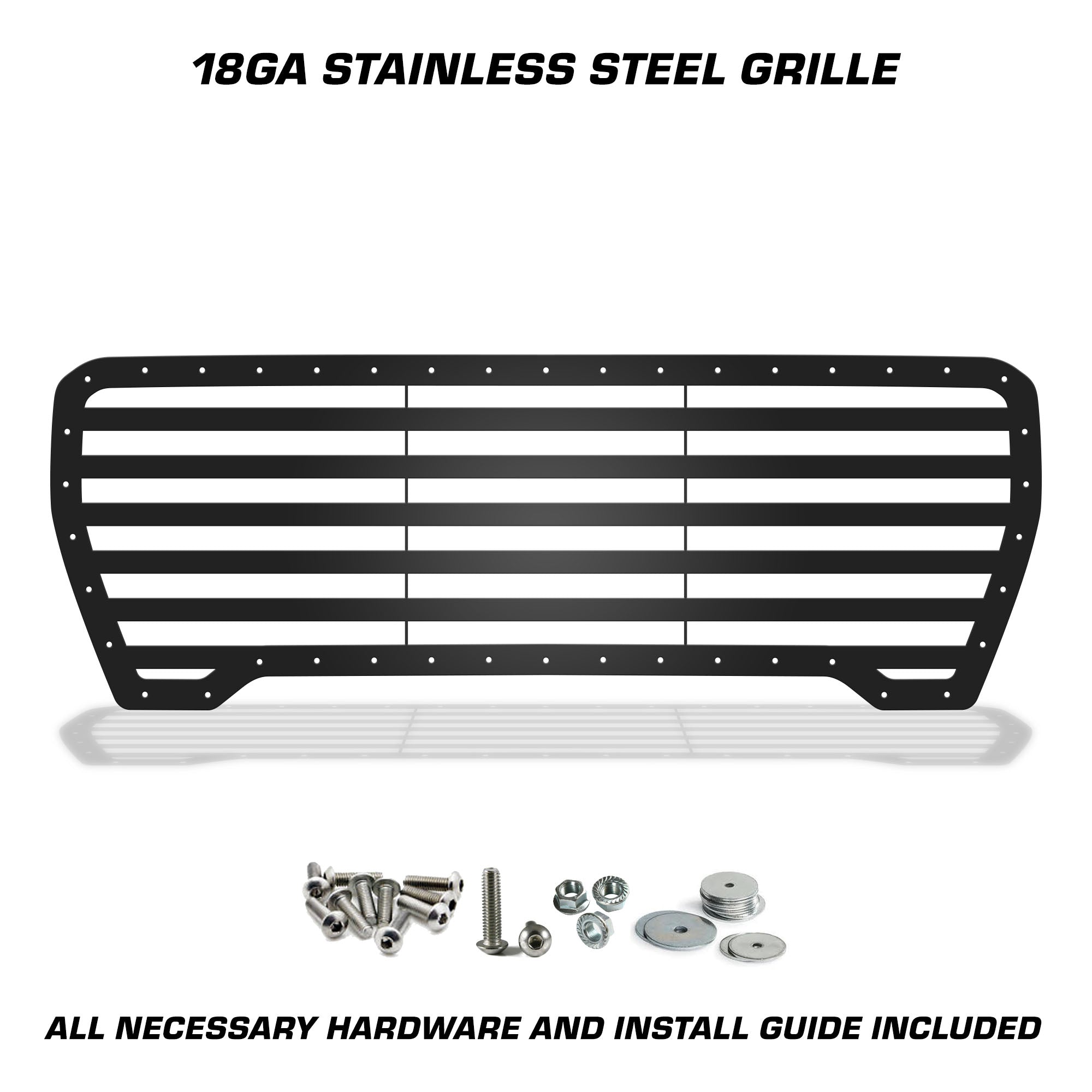 GMC, Sierra, 1500, Grilles, Truck Grilles, Truck, Grille, Grill, 300 Industries, Powder Coat, Aftermarket Accessories