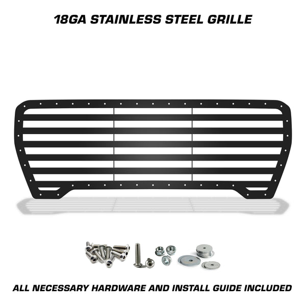 GMC, Sierra, 1500, Grilles, Truck Grilles, Truck, Grille, Grill, 300 Industries, Powder Coat, Aftermarket Accessories