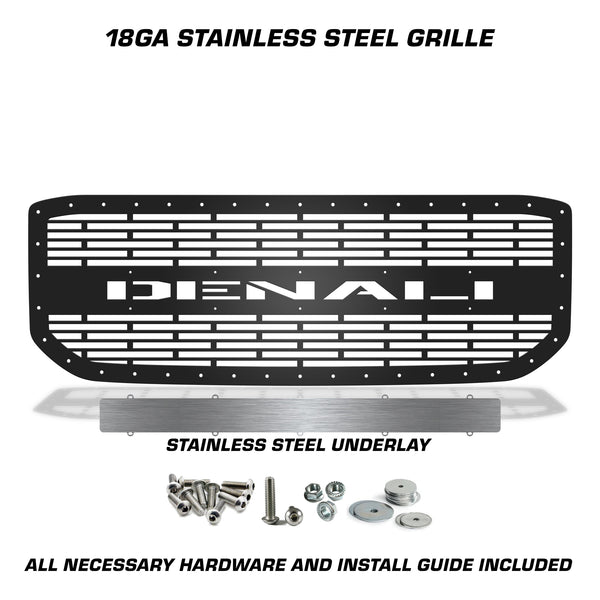 GMC, Yukon, Denali, Grilles, Truck Grilles, Truck, Grille, Grill, 300 Industries, Powder Coat, Aftermarket Accessories