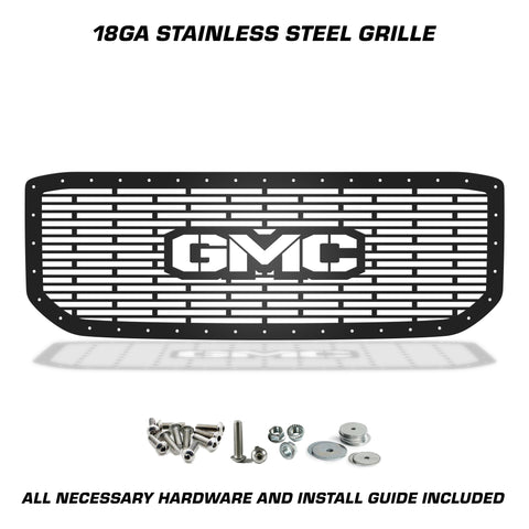 1 Piece Steel Grille for GMC Yukon Denali 2015-2020 - GMC