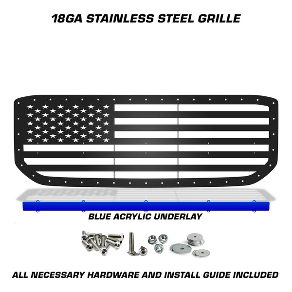 GMC, Yukon, Denali, Grilles, Truck Grilles, Truck, Grille, Grill, 300 Industries, Powder Coat, Aftermarket Accessories