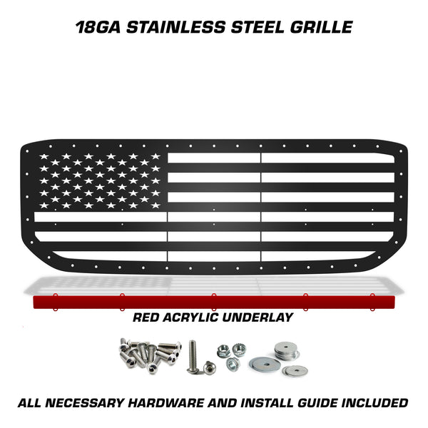 GMC, Yukon, Denali, Grilles, Truck Grilles, Truck, Grille, Grill, 300 Industries, Powder Coat, Aftermarket Accessories