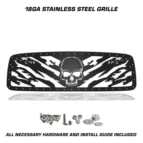 1 Piece Steel Grille for Dodge Ram 1500/2500/3500 2002-2005 - NIGHTMARE