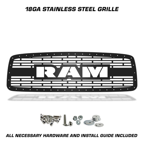 Dodge, RAM, 2500, 3500, Grilles, Truck Grilles, Truck, Grille, Grill, 300 Industries, Powder Coat, Aftermarket Accessories