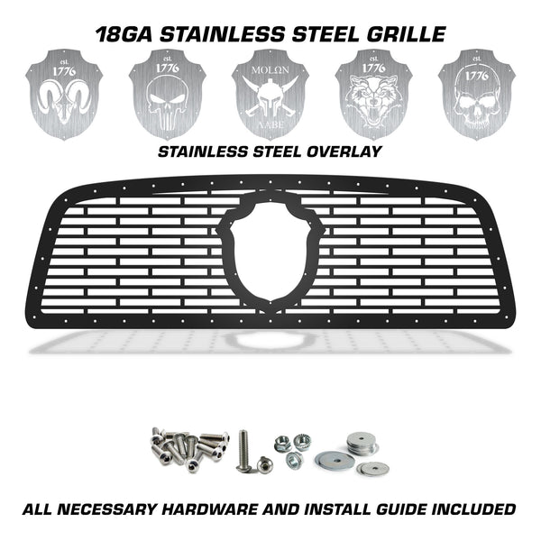 Dodge, RAM, 1500, 2500, 3500, Grilles, Truck Grilles, Truck, Grille, Grill, 300 Industries, Powder Coat, Aftermarket Accessories