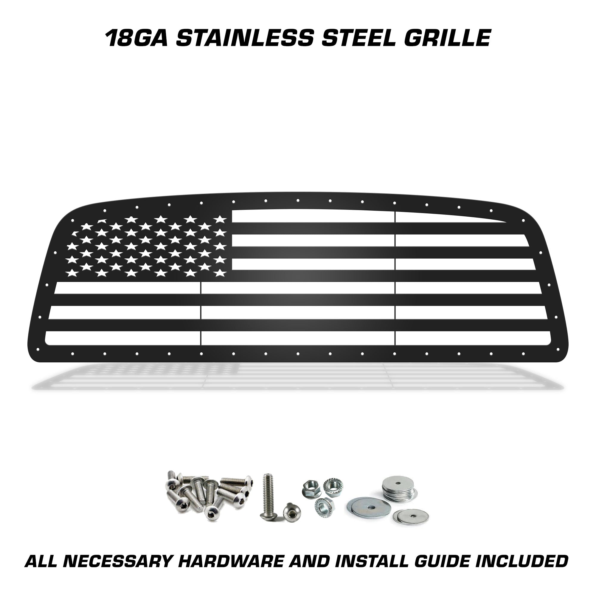 Dodge, RAM, 1500, 2500, 3500, Grilles, Truck Grilles, Truck, Grille, Grill, 300 Industries, Powder Coat, Aftermarket Accessories