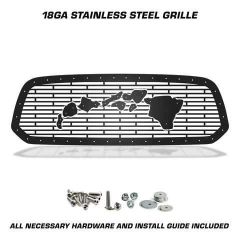 Dodge, RAM, 1500, 2500, 3500, Grilles, Truck Grilles, Truck, Grille, Grill, 300 Industries, Powder Coat, Aftermarket Accessories