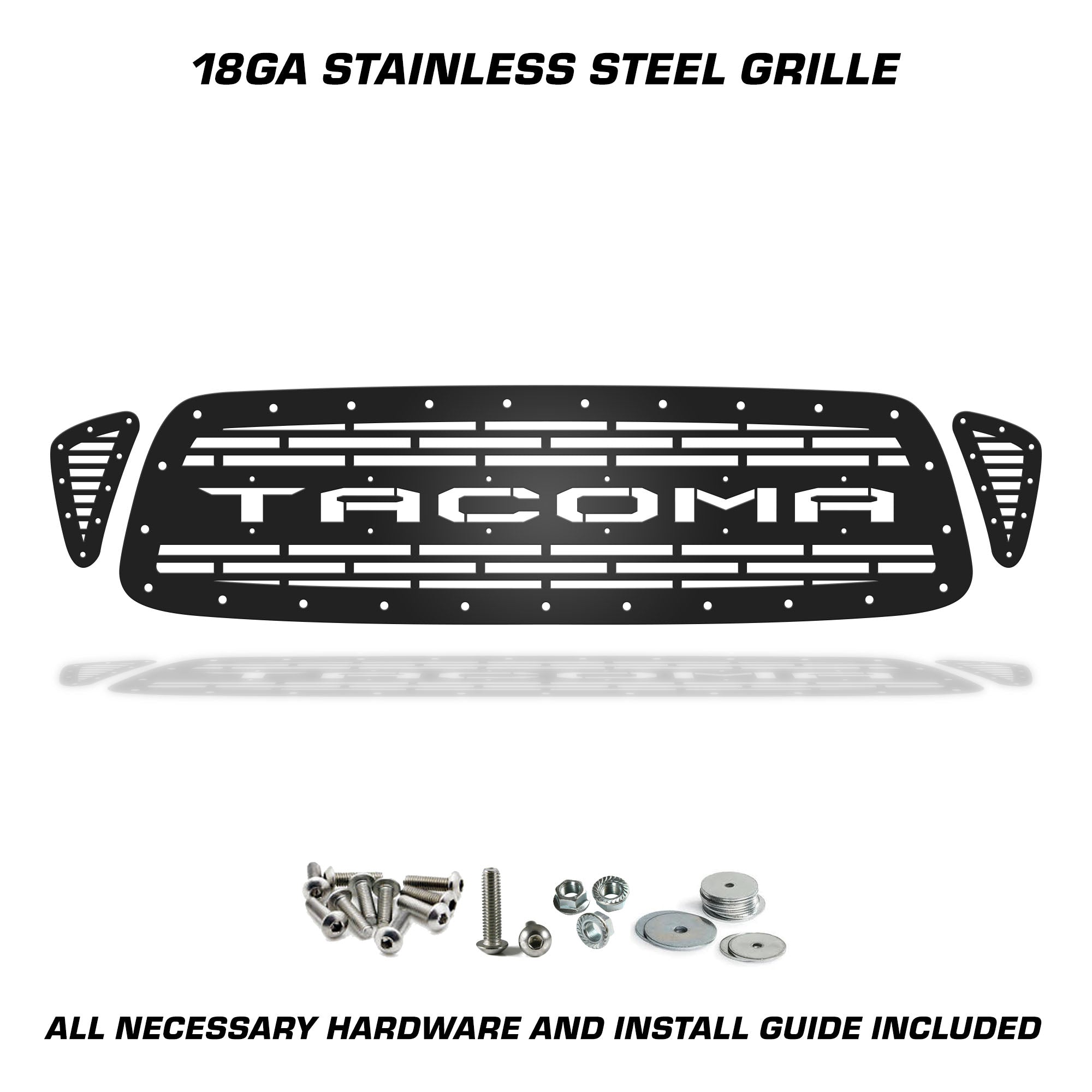 Toyota, Tacoma, Grilles, Truck Grilles, Truck, Grille, Grill, 300 Industries, Powder Coat, Aftermarket Accessories