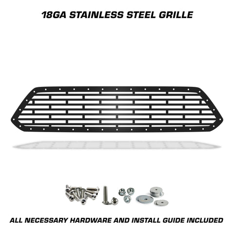 1 Piece Steel Grille for Toyota Tacoma 2012-2015 - BRICKS