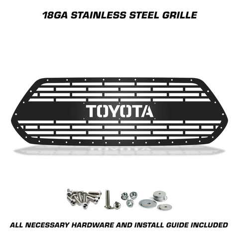 1 Piece Steel Grille for Toyota Tacoma 2016-2017 - TOYOTA V2 (RTS)