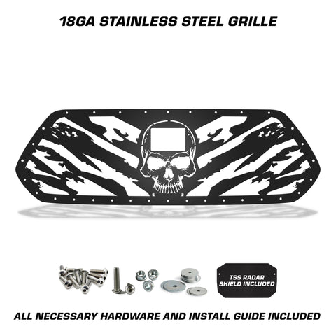 1 Piece Steel Pro Style Grille for Toyota Tacoma 2018-2023 - NIGHTMARE