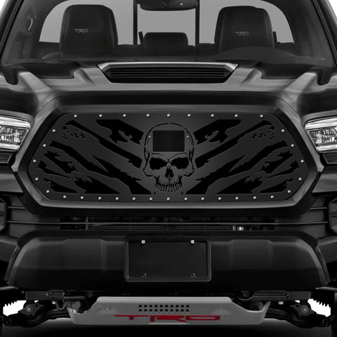 1 Piece Steel Pro Style Grille for Toyota Tacoma 2018-2023 - NIGHTMARE