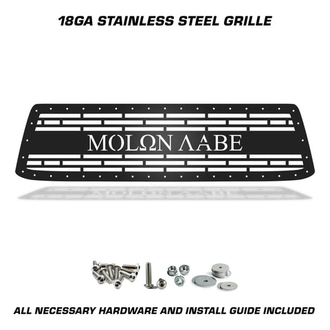 1 Piece Steel Grille for Toyota Tundra 2010-2013 - MOLON LABE