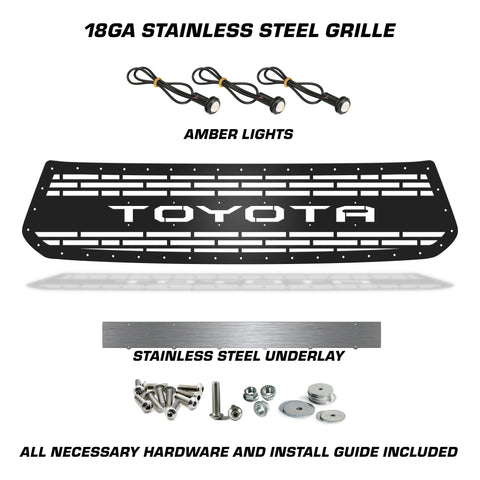 Toyota, Tundra, Grilles, Truck Grilles, Truck, Grille, Grill, 300 Industries, Powder Coat, Aftermarket Accessories