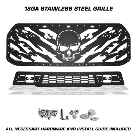 1 Piece Steel Grille for Ford Raptor SVT 2017-2020 - NIGHTMARE