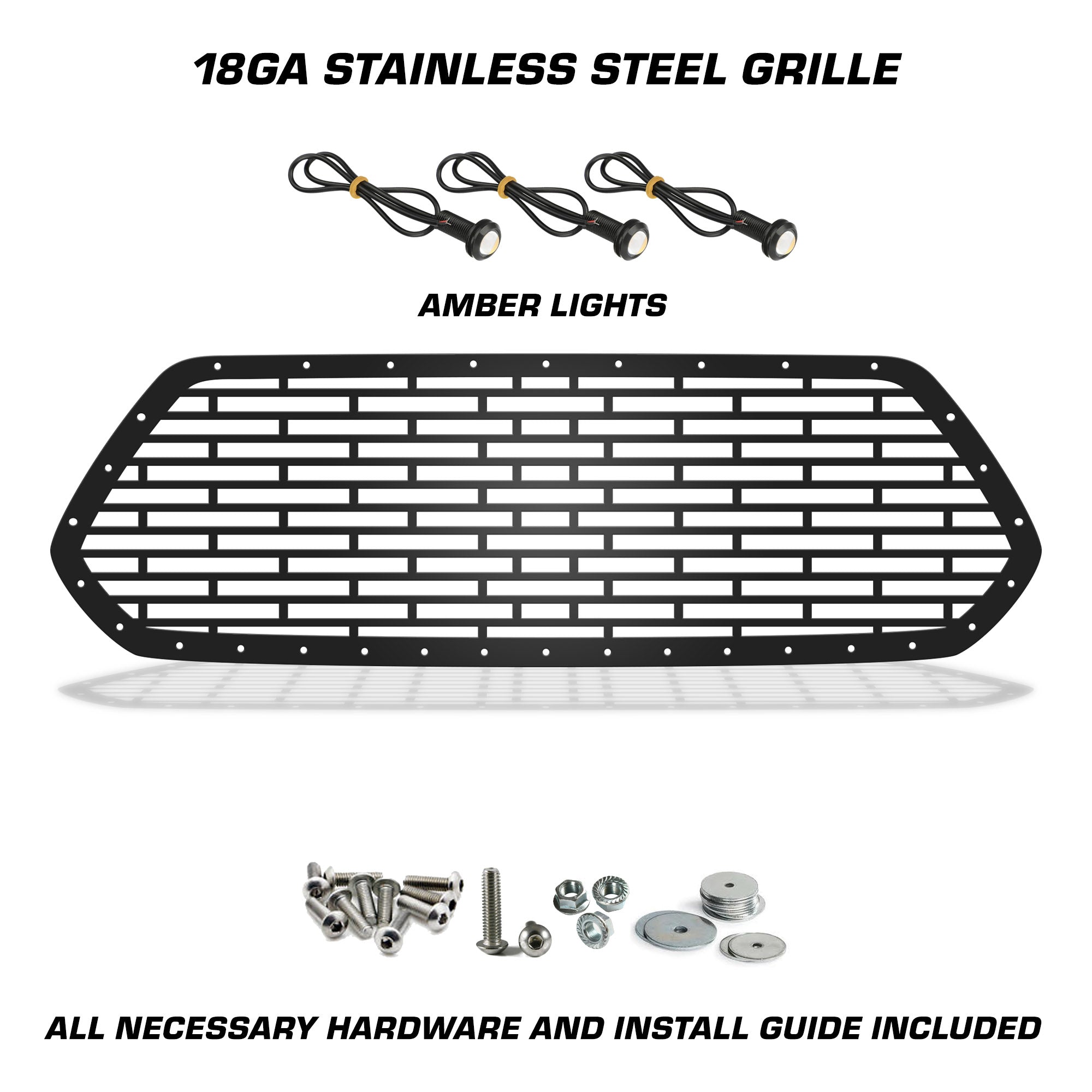 Toyota, Tacoma, Grilles, Truck Grilles, Truck, Grille, Grill, 300 Industries, Powder Coat, Aftermarket Accessories