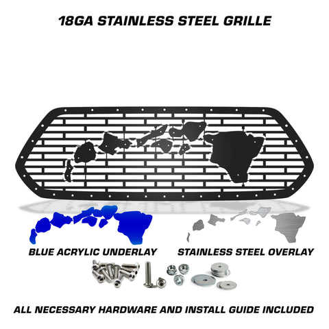 Toyota, Tacoma, Grilles, Truck Grilles, Truck, Grille, Grill, 300 Industries, Powder Coat, Aftermarket Accessories