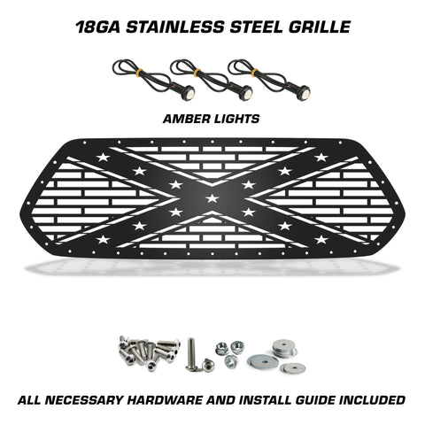 Toyota, Tacoma, Grilles, Truck Grilles, Truck, Grille, Grill, 300 Industries, Powder Coat, Aftermarket Accessories