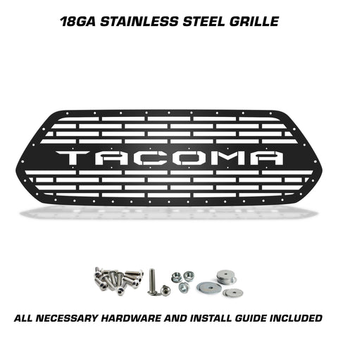 1 Piece Steel Grille for Toyota Tacoma 2016-2017 - TACOMA V2