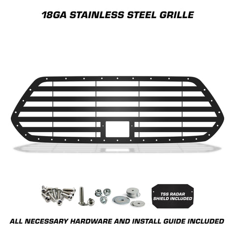 1 Piece Steel Pro Style Grille for Toyota Tacoma 2018-2023 -STRIPES