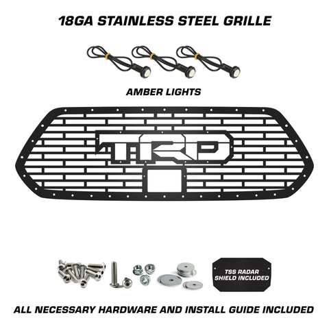 Toyota, Tacoma, Grilles, Truck Grilles, Truck, Grille, Grill, 300 Industries, Powder Coat, Aftermarket Accessories