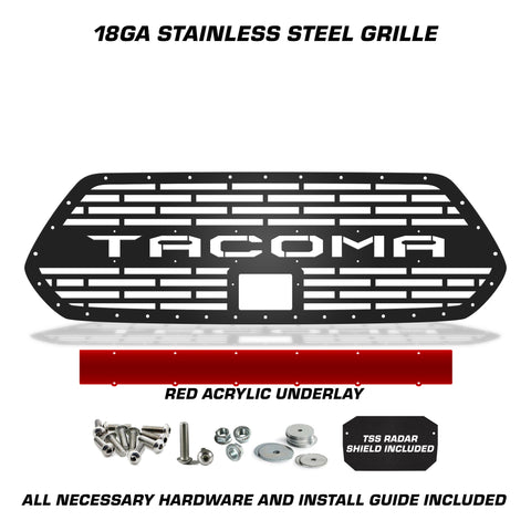 Toyota, Tacoma, Grilles, Truck Grilles, Truck, Grille, Grill, 300 Industries, Powder Coat, Aftermarket Accessories