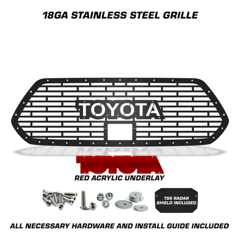 Toyota, Tacoma, Grilles, Truck Grilles, Truck, Grille, Grill, 300 Industries, Powder Coat, Aftermarket Accessories